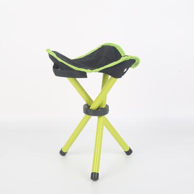 China Portable and Ultralight Oxford Outdoor Sturdy Seat Support Steel Camping Raising Tripod Stools Chair Rest for Short for sale