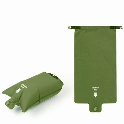 China Factory Wholesale Portable Inflation Pad Waterproof and Ultralight Inflation Pad for Camping with Pillow and Carry Bag for sale