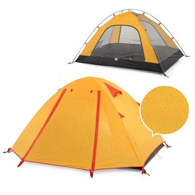 China UPF50+ High Quality Outdoor Waterproof Breathable Camping Tent 4 Person UV Sunshade 210T Tent for sale