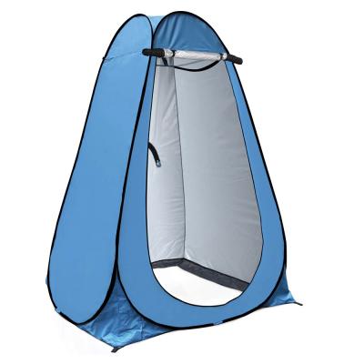 China Portable and Ultralight Quick Sound Outdoor 3 Window Beach Privacy Shelter Changing Room Tent Camping Toilet Shower Tent for sale