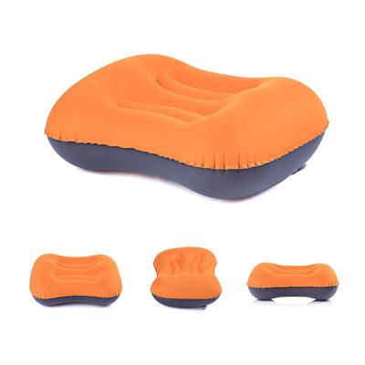 China Portable Folding OEM Inflatable Inflatable Air Pillow For Neck Lumber Sleep In Comfort Ultralight Camping Pillow for sale