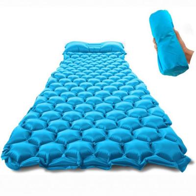 China Home / Office / Outdoor Compressible Lightweight Air Mattress With Pillow And Carry Bag for sale