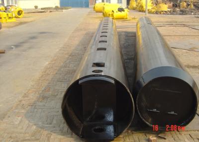 China Black Diaphragm Wall Tremie Pipe For Concrete for sale