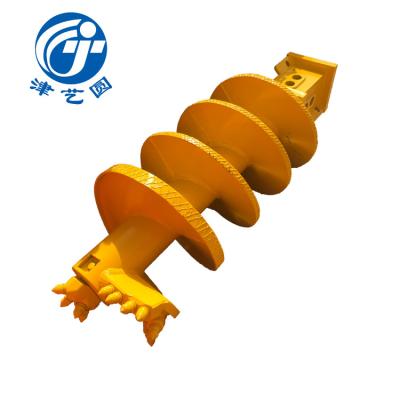 China Single Cut Flat 600mm Rock Auger Foundation Parts for sale