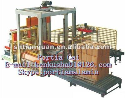 China Product pallet stacking machine, fully automatic for sale