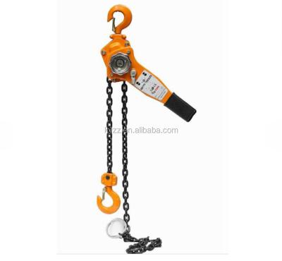 China Manual Goods 0.75T 3M Lever Hoist Hand Chain Block Hand Hoist Hoist Lever Block for sale