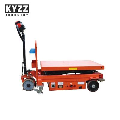 China Linear Lift and Mobile Trigger 1020*610mm Scissor Lift Table for sale