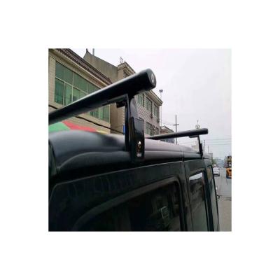 China 6.0Kg Steel Cheap Custom Black Iron Top Rail Dedicated Durable Roof Car Cross Bars For Benz Or Big G for sale