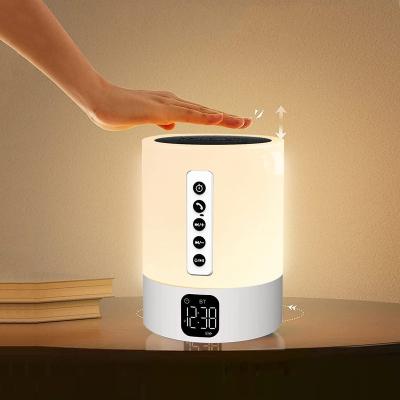 China Best Function MUSKY Hit Phone Amazon DY29S Gift For Kids Theater System RGB Tooth Night Light White Noise White Noise Alarm Clock Home Speaker for sale