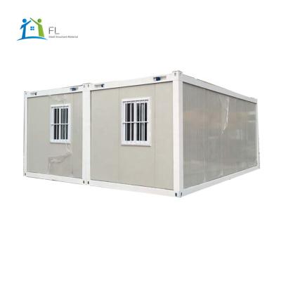 China Modern Prefab Shower Toilet Shipping House Steel Structure Portable Office Movable Fabricated Economical Home Modular Cabin for sale