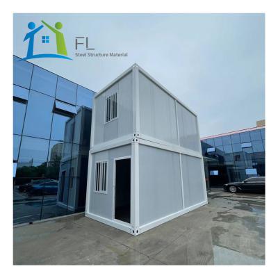 China Modern Prefab Shipping Movable Cabin Fabricated Economic Home Workshop Steel Structure House Modular Container Houses For Living for sale