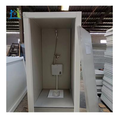 China Modern On Sale China Prefab Portable Prefab Mobile Bathroom Container Square Shelter Shower Toilet Cabin for sale