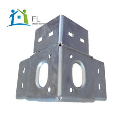 China Shipping Container Corner Twist Locks Corner Piece Pieces Steel Material Upper Bottom Shipping Container Corner Mount for sale