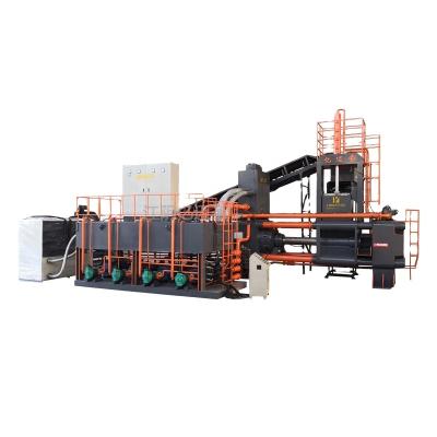 China Metal turning fully automatic high quality scrap metal briquette press for aluminum, copper, steel and other metal for sale