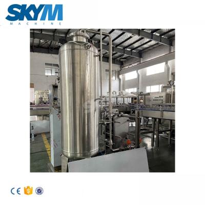 중국 Small 1000L Soft Drink Filling Machine With Plate Heat Exchanger 판매용