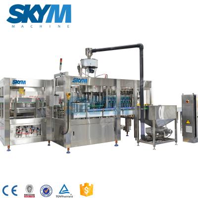 China Full Automatic Carbonated Soft Drinking Liquid Water Bottling Plastic Glass Bottle Washing Filling Capping Plant Line Machine en venta