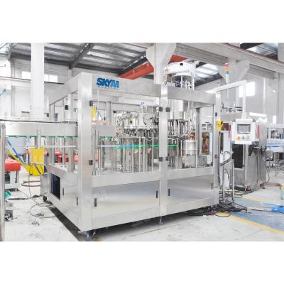 Cina 3 in 1 Soda Drink / Carbonated Water Filling Making Machine Long Service Life in vendita