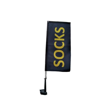 China Innovative Original Design Hanging Decorative Customized Mini Flag For Motor Show for sale