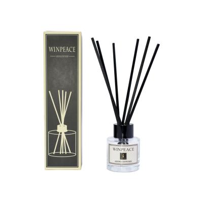 China Sustainable Home Decoration 50ml Luxury Aromatherapy Scent Oil Reed Diffuser Sticks Set For Woman Gift for sale