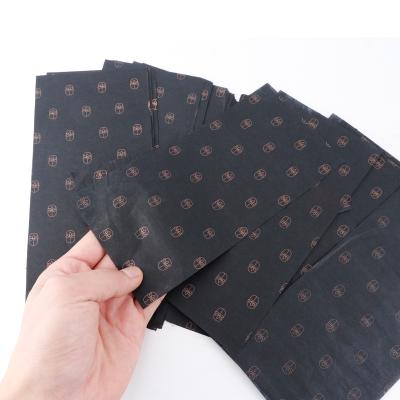 China Recycled Materials Custom Printed Tissue Paper Packaging For Hair Extension for sale