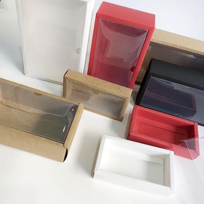 China China Factory PVC Recyclable Box Customized With Clear Window for sale