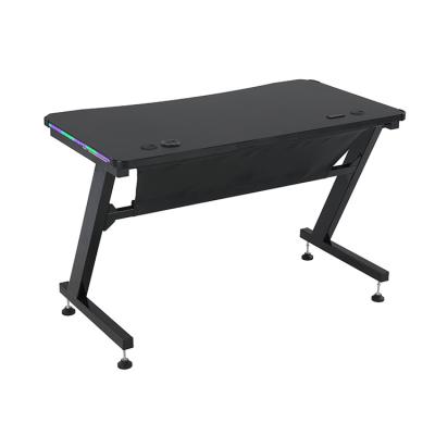 China Custom Adjustable (Height) Multifunctional PC Gaming Table Computer Desk PC Gaming Desk With Led for sale