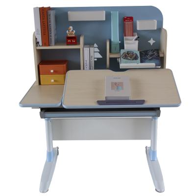 China Modern Hot Sale Kids Smart Writing Desk Study Desk With Shelf Drawer for sale