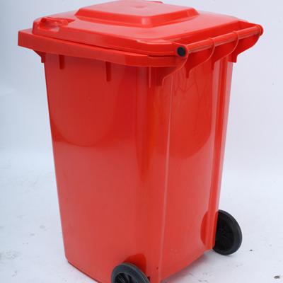 China Outdoor 240L Dust bin Garbage Bin Mobile garbage bin Two Wheels Maxi Bin for sale