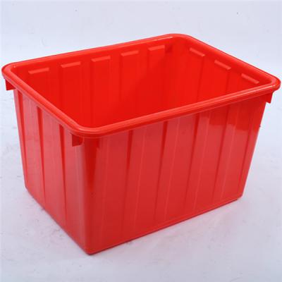 China W 90L  OEM Cheaper price HDPE new material plastic Storage water crate for fish for sale