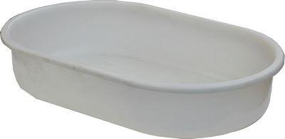 China Provide  Plastic oval Storage / White plastic Basin using aquatic product for sale