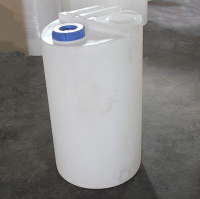 China 100 Ltr Plastic Round Chemical dosing tank for water treatment for sale