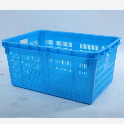 China HDPE Plastic  Square plastic  crate  , Plastic Shopping Basket for sale