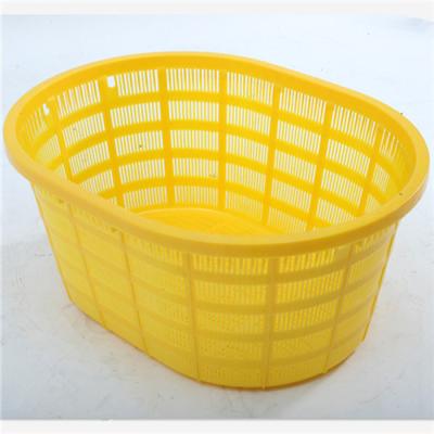 China Plastic crates , Oval -shaped for sale