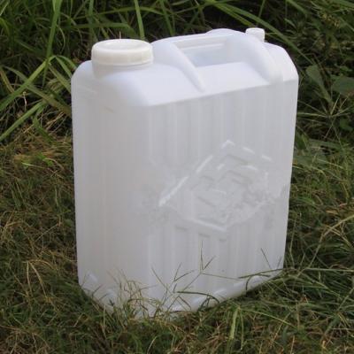 China Two Cap two cover Plastic Material Plastic Jerrycans 30liter for sale