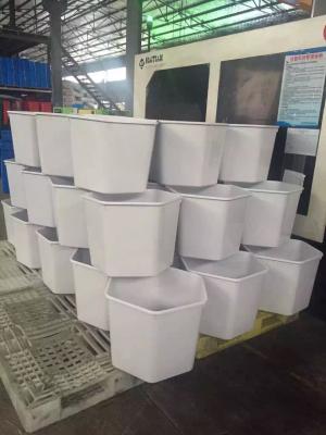 China HEXAGON Ice Plastic fishing bucket for sale