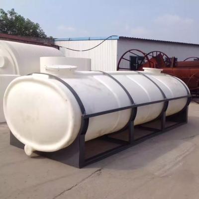 China 10000L plastic horizontal truck water storage tank for drink water for sale