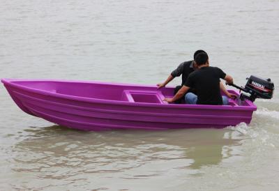 China 3.5m new boat products Multifunctional rotational molding bass Plastic fishing boat for aquaculture and fish farm for sale