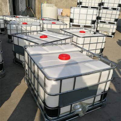 China 500L IBC type rotomolded customized   plastic tank with metal frame for chemical storage and transport for sale