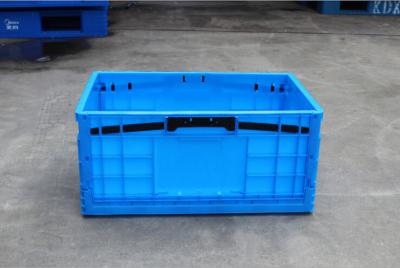 China Jiangsu folding crate factory Collapsible 45liter Utility folding Crate for sale