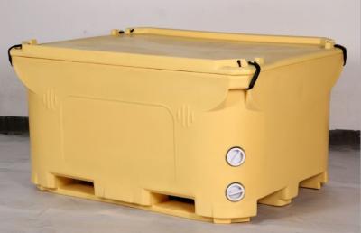 China 1000L Food grade Fish Bins and Big Fishing Ice Boxes for Commercial Fishermen  Made in China for sale