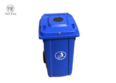 China eco friendly design 240l Plastic Medical Waste Container Bins With Rubbber Hole And Lock For recycling for sale