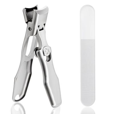 China Portable & Stainless Steel Finger Nail Clipper Easy To Use Plier For Thick Nails Men Women for sale