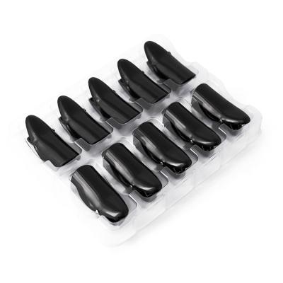 China 10pcs Eco-friendly Plastic Acrylic Nail Art Soak Off Uv Gel Polish Remover Wrap Clip Cap Tools Manicure Equipment Supplies Salon Professional for sale