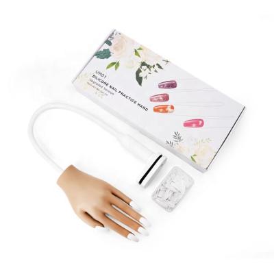 China Eco-friendly Movable False Hand Manicure Practice for DIY Nail Training for sale