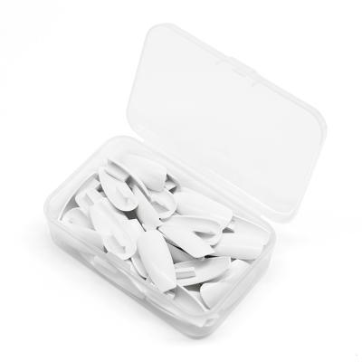 China Eco-friendly Replacement False Nail Art Tips For Nail Practice Hand 50pcs/Box for sale