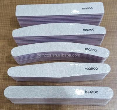 China 2019 Wholesale China Supplier 2 Professional Nail File Premium 180/240 Side Sanding Grit for sale