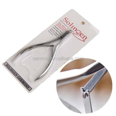 China Portable Professional Grade Cuticle Nipper/Cutter/Trimmer Stainless Steel (Full Jaw, 4-Inch) with Dual Springs - Durable Manicure for sale