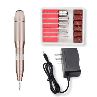 China 20000RPM Pedicure Drill Folder Machine Acrylic Gel Remover Pen Shape Electric Manicure Nail Manicure Tool for sale