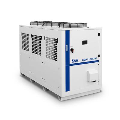 China Factory S&A CWFL-30000 Laser Machine Circulating Water Cooling Chiller For 30KW Fiber Laser Cooling for sale