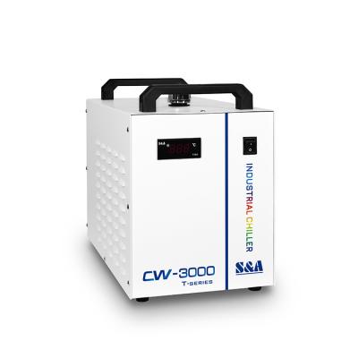 China Wholesale CW-3000TG Industrial Cooling Air CO2 Laser Cooled Refrigerator From S&A Factory for sale